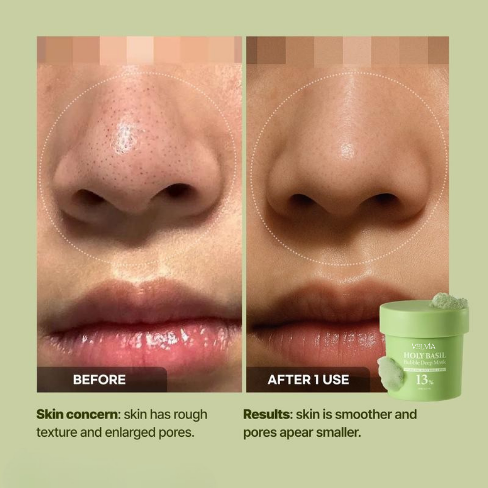 Basil Bubble Deep Mask