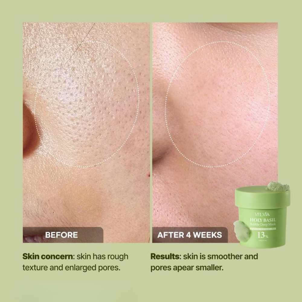 Basil Bubble Deep Mask